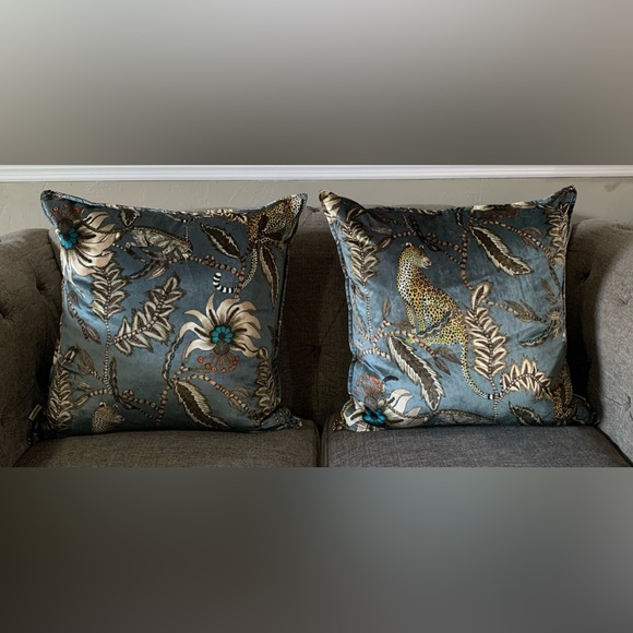Ardmore Other - Ardmore Monkey Bean Ash Velvet 2 Pillows